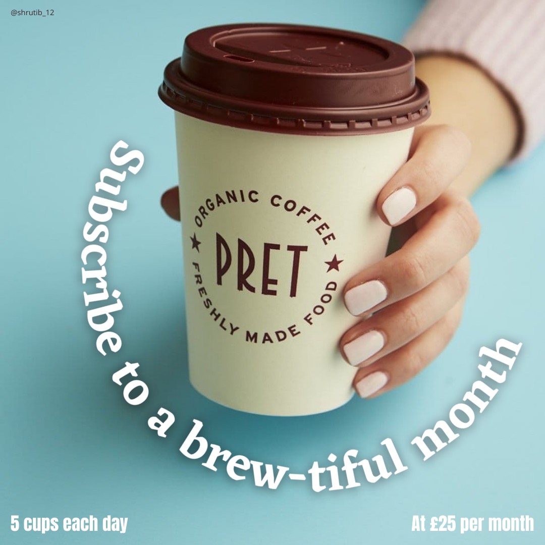 shrutib_12's tweet photo. This one's for @Pret... Just was not able to decide which one, like my usual coffee selection 🙈 @OneMinuteBriefs #PretCoffeeSubscription #Coffee #CoffeeLover https://t.co/PK8cKBEeX0