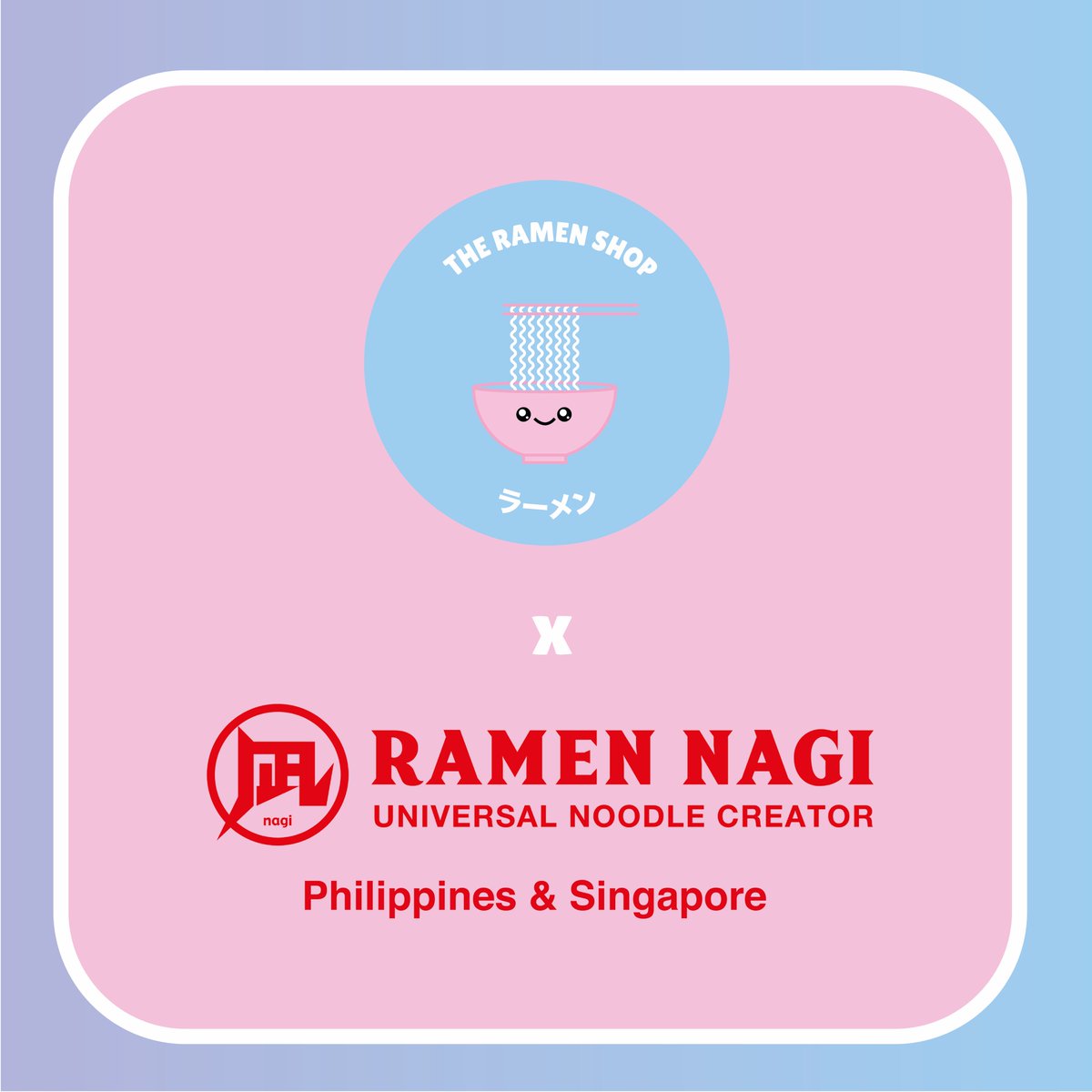 We are proud to announce our collaboration with a ramen shop franchise! 🍜 Ramen Nagi Philippines