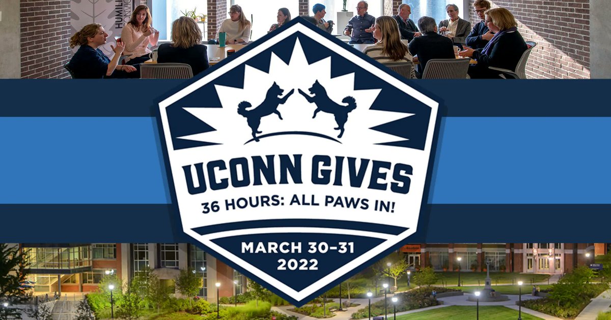 It's two weeks to #UConnGives. Share our story and help us support undergraduate humanities research @UConn. March 30–31. https://t.co/JZy4KW5lLN https://t.co/uCEey3wkj9