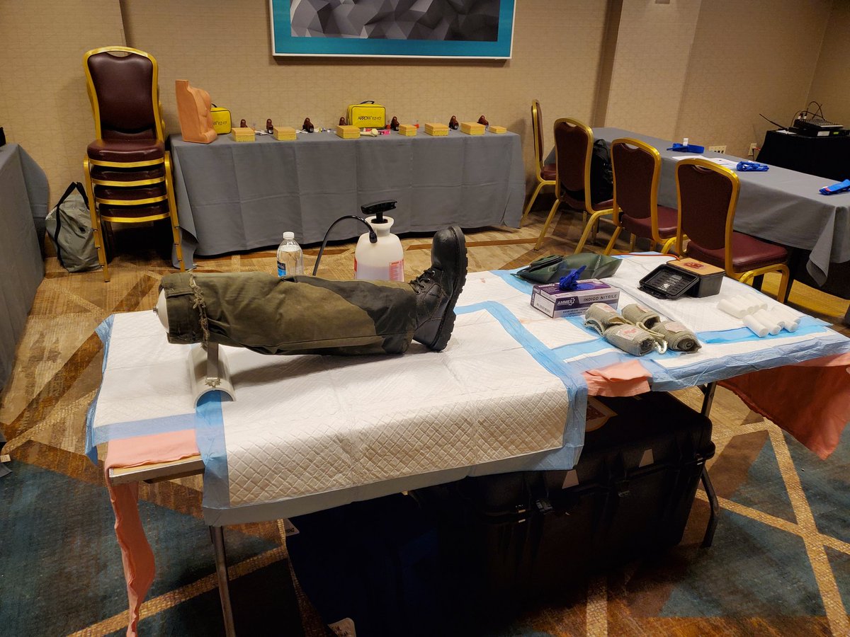 SteveWeinman's tweet photo. In Atlantic City at the Annual @NewJerseyENA  Emergency Care Conference teaching Trauma Skills for Non-Trauma Center Nurses.  @ENAorg https://t.co/mSuSp2DGE9
