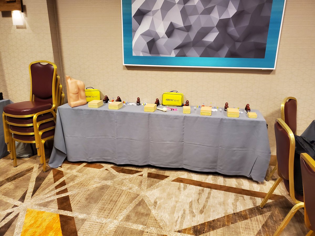 SteveWeinman's tweet photo. In Atlantic City at the Annual @NewJerseyENA  Emergency Care Conference teaching Trauma Skills for Non-Trauma Center Nurses.  @ENAorg https://t.co/mSuSp2DGE9