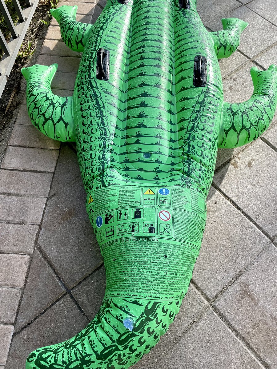 AdamIntrovert's tweet image. It’s always handy when a child’s pool toy has free Wi-Fi.