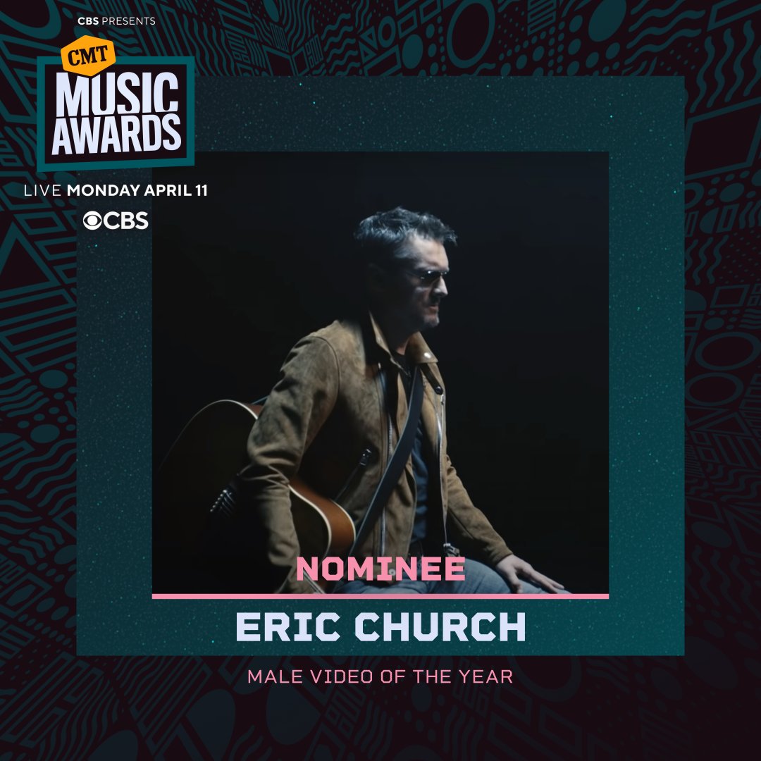 CMT's tweet photo. @ericchurchmusic You’ve had our “Heart On Fire” since day one with this song! 🕺 Congrats on your 2022 #CMTAwards nom!

Have you voted today? https://t.co/jvOLQVPpWB! https://t.co/l27SRF8FR4