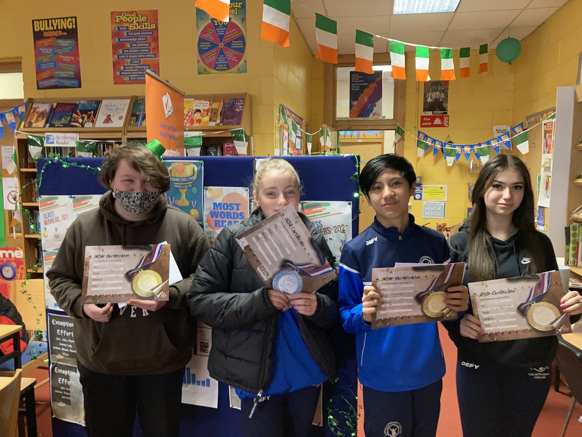 larkincclib's tweet photo. Well done to all of our wonderful JCSP Reading Challenge participants ๐Our seven 1st and 2nd year classes read and quizzed on 14 MILLION words over the past 6 weeks ๐คฉ๐ #JCSPLibraries #rewardingreading https://t.co/7ovpyECoNc