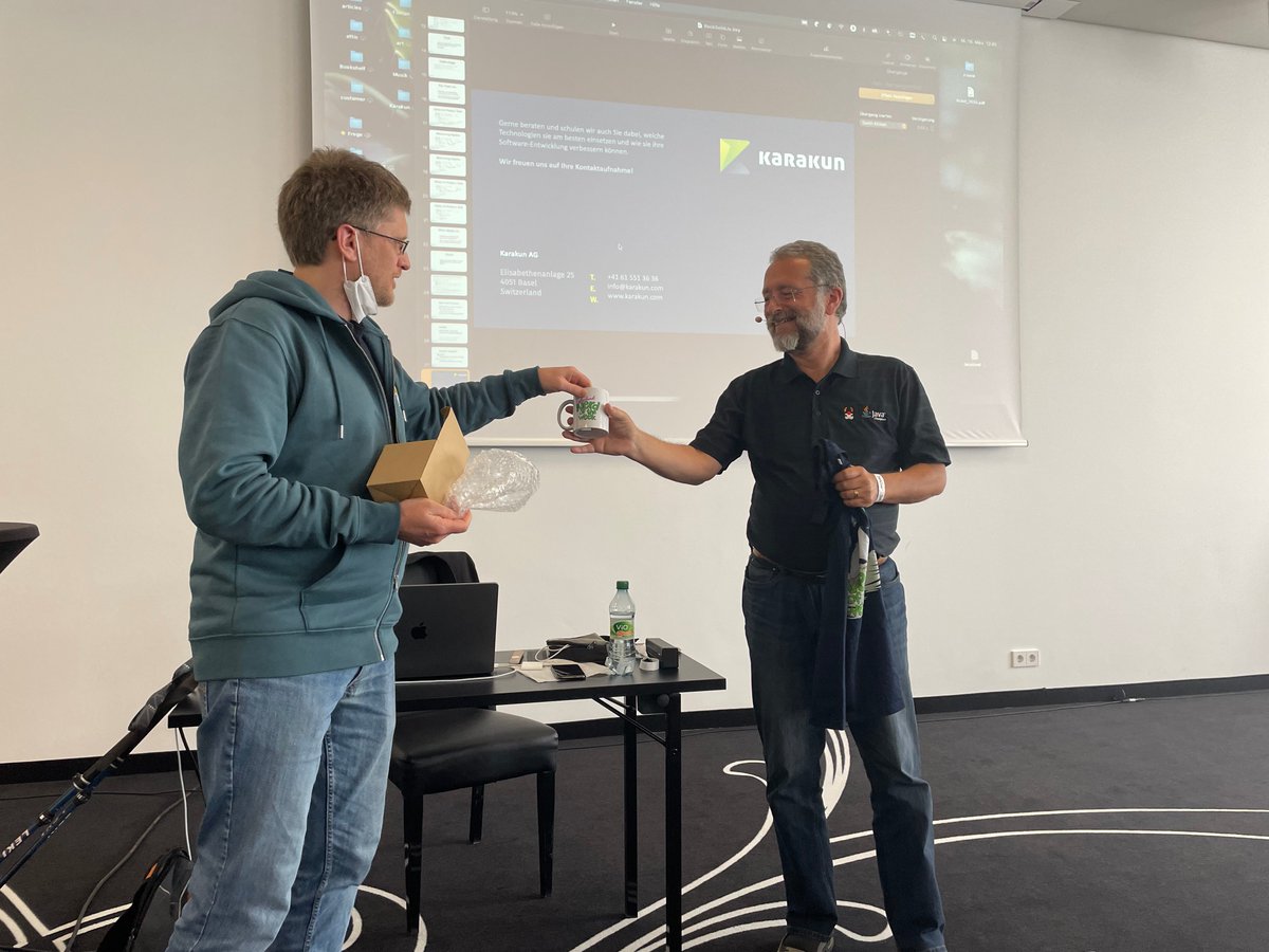 JavaLandConf's tweet image. Thank you so much for sharing your know-how at #JavaLand again. It's always great to have you here. We wish you all the best and hope your condition improves so that the #Javafam gets to welcome you again. 💪💙