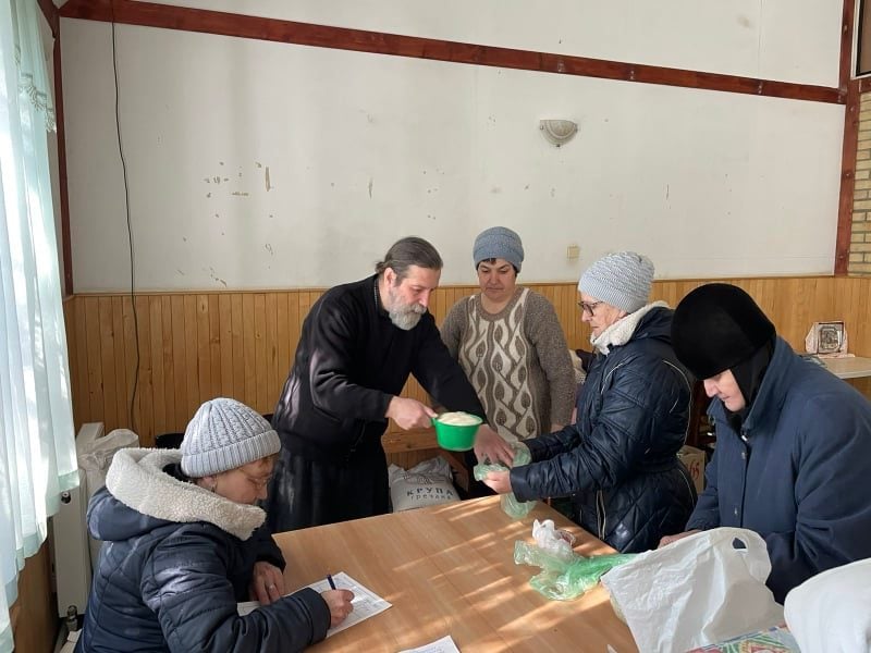 Many of us have had the honor of shaking hands with Father Yevgheny at some point. A model, an example of simplicity, kindness, and peace. We are glad to know that he is safe in Kirovohrad - doing what he does best - helping people in need.