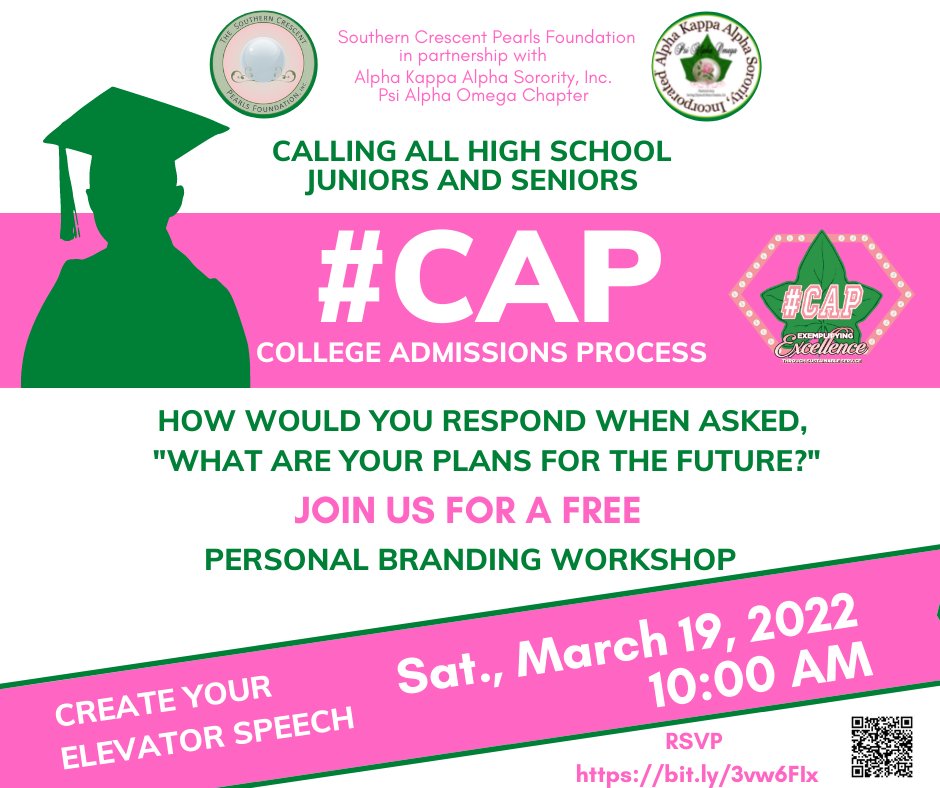 PsiAlphaOmega's tweet photo. Join us to learn the tools and techniques of developing your Personal Brand and composing your elevator speech. Market yourself and secure scholarships, get into your dream school, or acquire your ideal job/internship. #CollegeInterviews Register now!https://t.co/IJ4otXrSZX https://t.co/rbejfXN3pQ