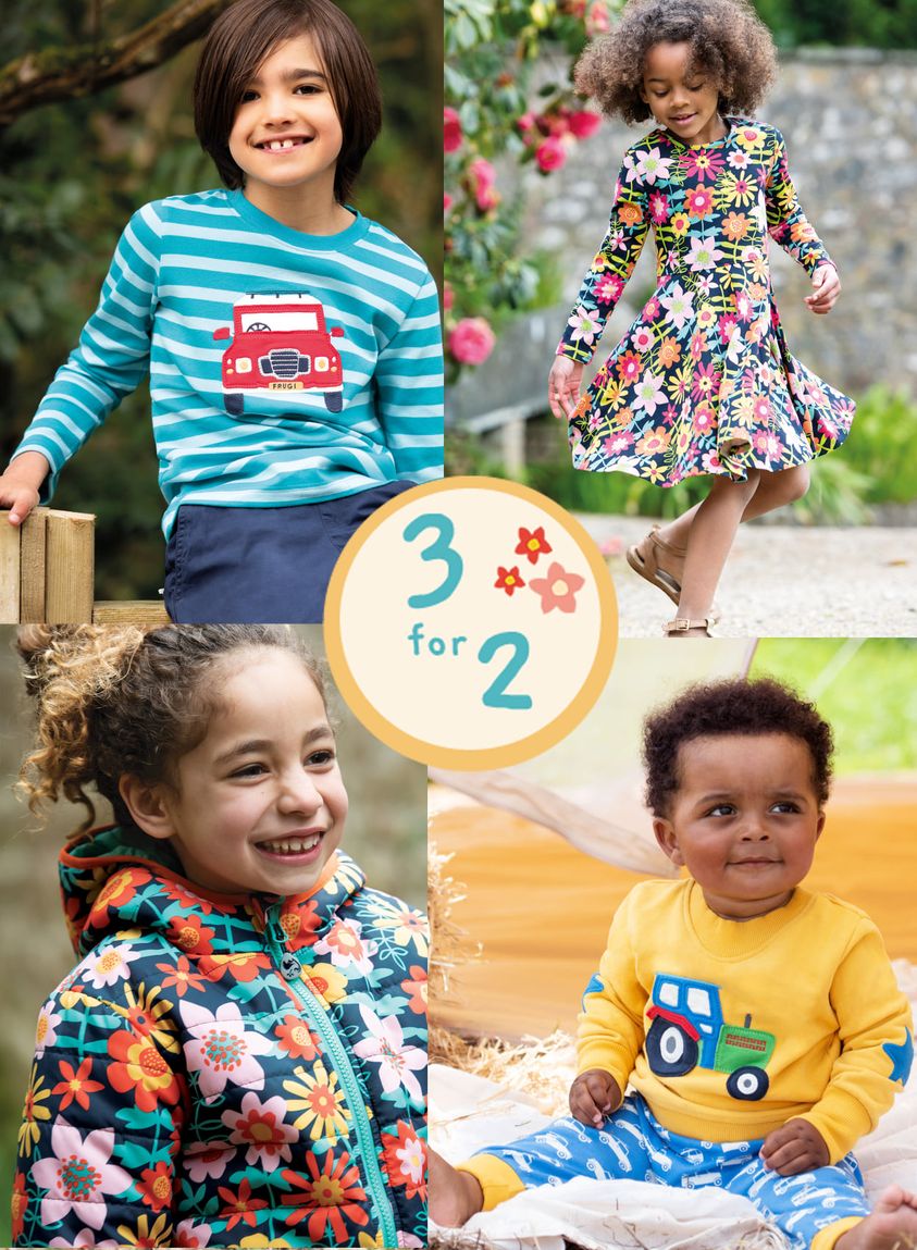 babipur's tweet photo. ⭐️Fab Offer⭐️ 3 for 2 on Spring #Frugi organic cotton children's wear this week🎉

Simply add 3 items to your cart and receive the cheapest free 👇
https://t.co/S1We5ij6q8

#welovefrugi #ethicalkidsclothes #colourfulkidsclothes #fairtrade #gotscertified https://t.co/CMRcSrwv7m