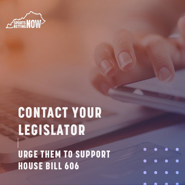 HOUSE BILL 606, which would legalize sports betting in KY, passed out of the House Licensing, Occupations &amp; Administrative Regulations Committee!

NOW is the time to urge your legislator to support HB 606 --

Call: 800-372-7181

Email with one click: p2a.co/Zsgo7CZ