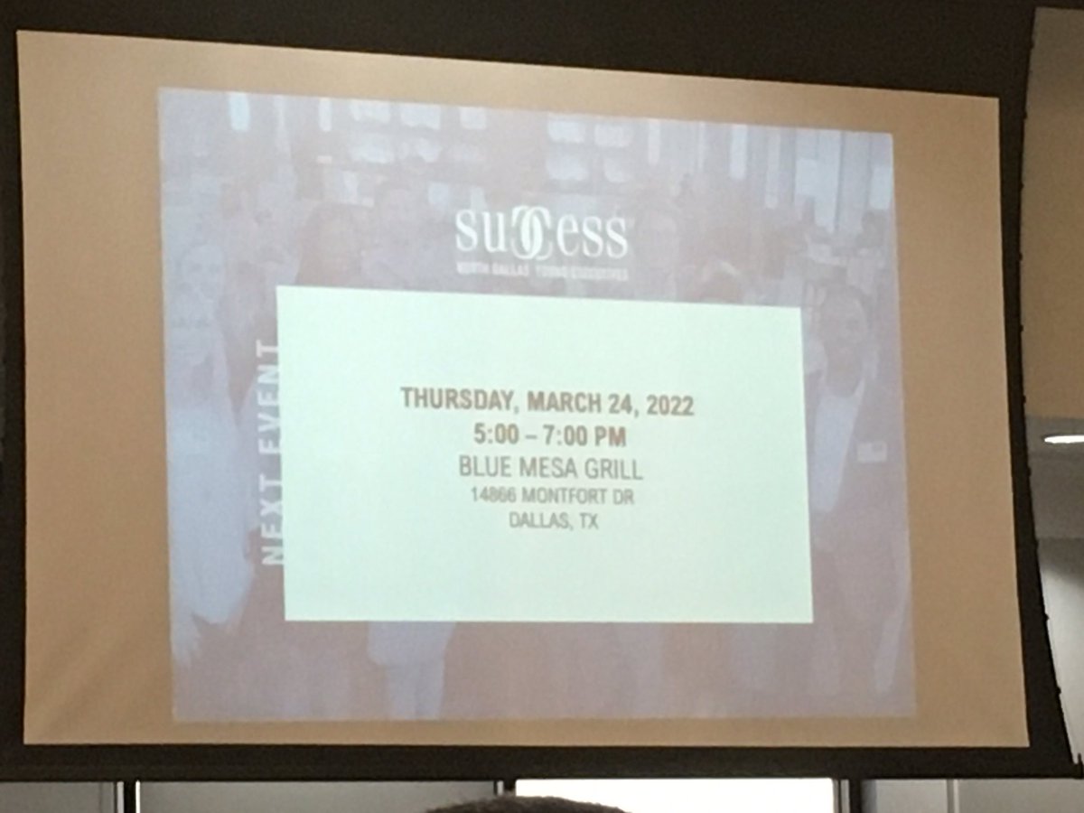 SuccessNorth's tweet photo. #youngprofessionals are the succession plan of @SuccessNorth
Do you know of any young professionals who may benefit from #networking and #mentoring
@SuccessNorth
@billwallace1
#SuccessNorthDallas
#SND
#BestNetworkinginDFW
#Netweaving
#mentorshipmatters❤️ https://t.co/t8Ed5ocXer