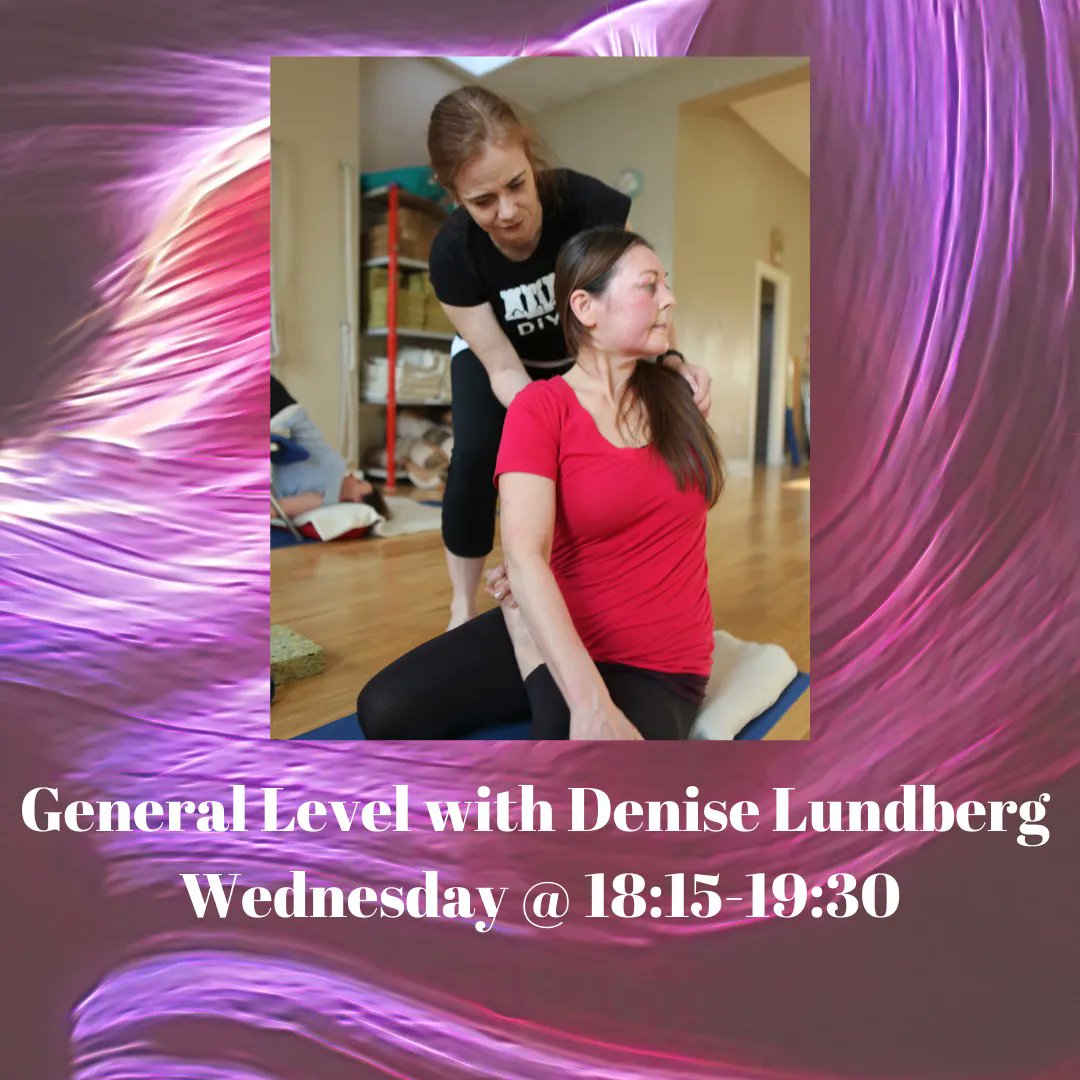 Wednesday yoga class:
GENERAL level class with Denise Lundberg today @ 18:15-19:30
Book here: buff.ly/3HAbdAk
PRICE: €10
#zoomclasses #zoomyoga #stayathome #irishyogacommunity #yogaireland #irishyogateacher #iyengaryoga #iyengaryogateacher #breath #yogaforanxiety