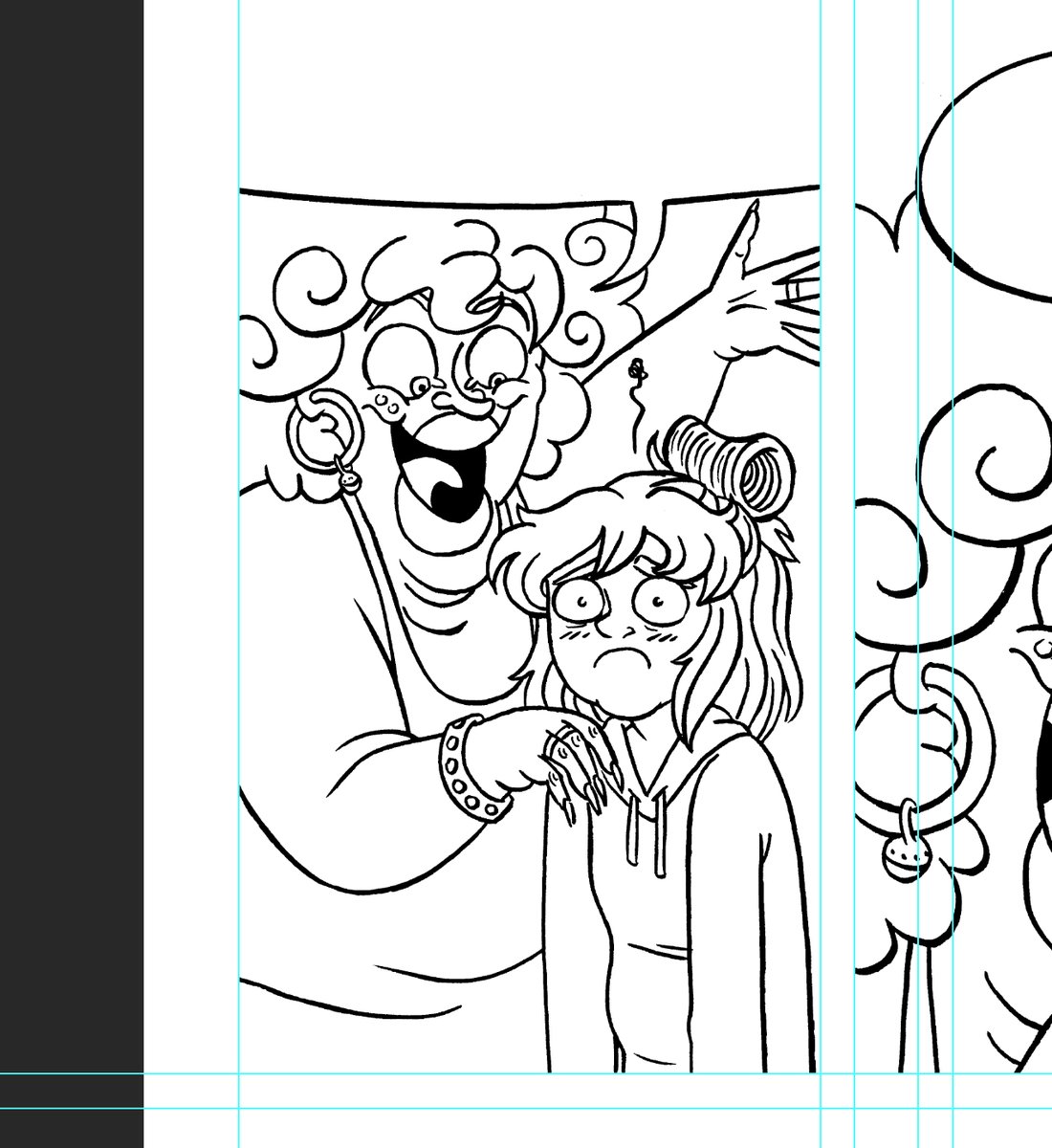 rachael_'s tweet photo. Progress on a panel of ISABELLA &amp; BLODWEN. 
Out soon with @castironbooks 🌟
More info on this book at the link in my bio ❤️

#comics #comic #comicprogress #comicpage #graphicnovel #graphicnovels #progress #artist https://t.co/CRSOFQcwQW