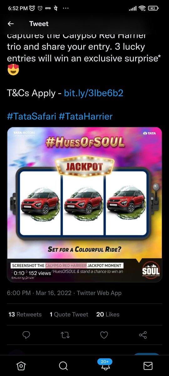 Balu9394's tweet photo. @TataMotors_Cars https://t.co/EGMDMuqxYE