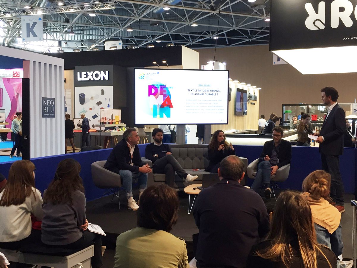 Salon_CTCO's tweet photo. #Direct Rejoignez la table ronde « Textile #madeinFrance 🇫🇷 : un avenir durable ? » avec AUDÉLIA KRIEF @solsnews, FRANÇOIS DEUNF #BonjourFrançois, RODOLPHE JAQUET #Boomerang, SIMON WAHNICH - @walomo, FLORENT ZUCCA (C!mag)
📍Espace #Conférences Hall 7
#CTCO #textile #RSE https://t.co/rgcIxBkuSo