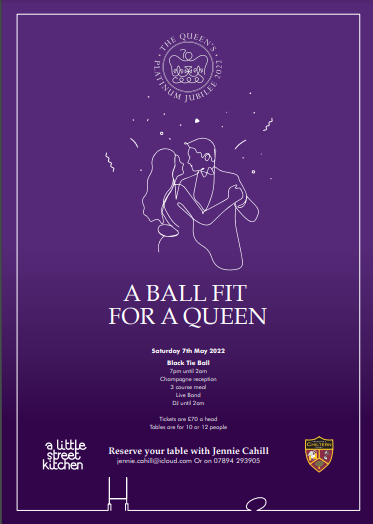 chilternrugby's tweet photo. Dust off your tuxedos and dig out your gowns… we are excited to bring you news of our Platinum Jubilee black tie ball 💃🕺 we hope you can join us at the A&amp;C Clubhouse on Sat 7 May! £70 pp. To reserve your table, email jennie.cahill@icloud.com. 

#amersham #amershamcommunity https://t.co/WRBiMh3HIh
