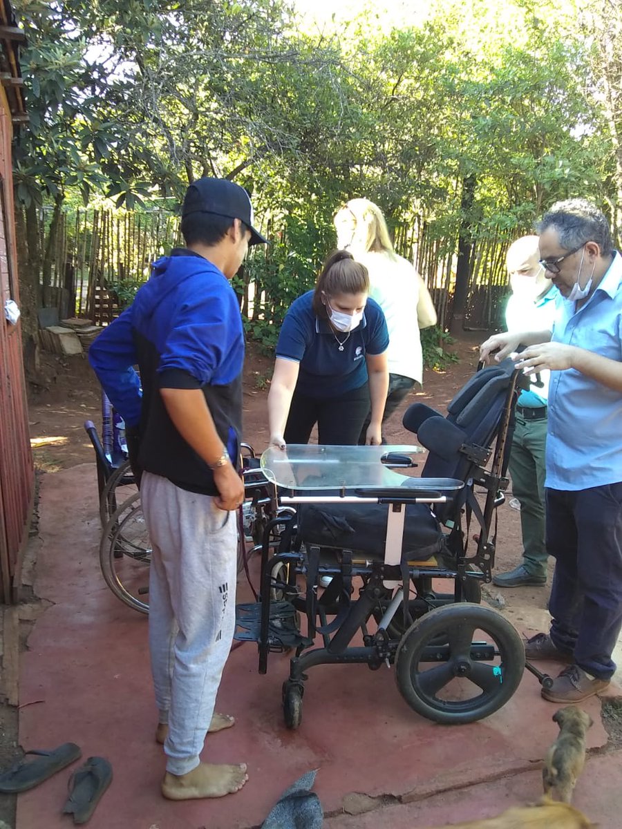 AnyColazo's tweet photo. En la mañana de hoy hicimos entrega de la silla postural para Diego de San Ignacio , Misiones , junto a personal de Incluir salud se hizo entrega.Gracias  a @gresia75  que dono la silla de su hijo y la envió a Misiones. CUANDO VOS DONAS SUCEDE! JUNTOS ES MAS FÁCIL!! https://t.co/f8P0v93JMB