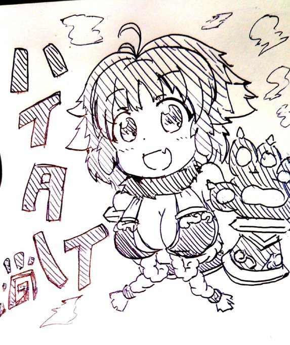 病的にタブで描けなくなったのでアナログで描いた 