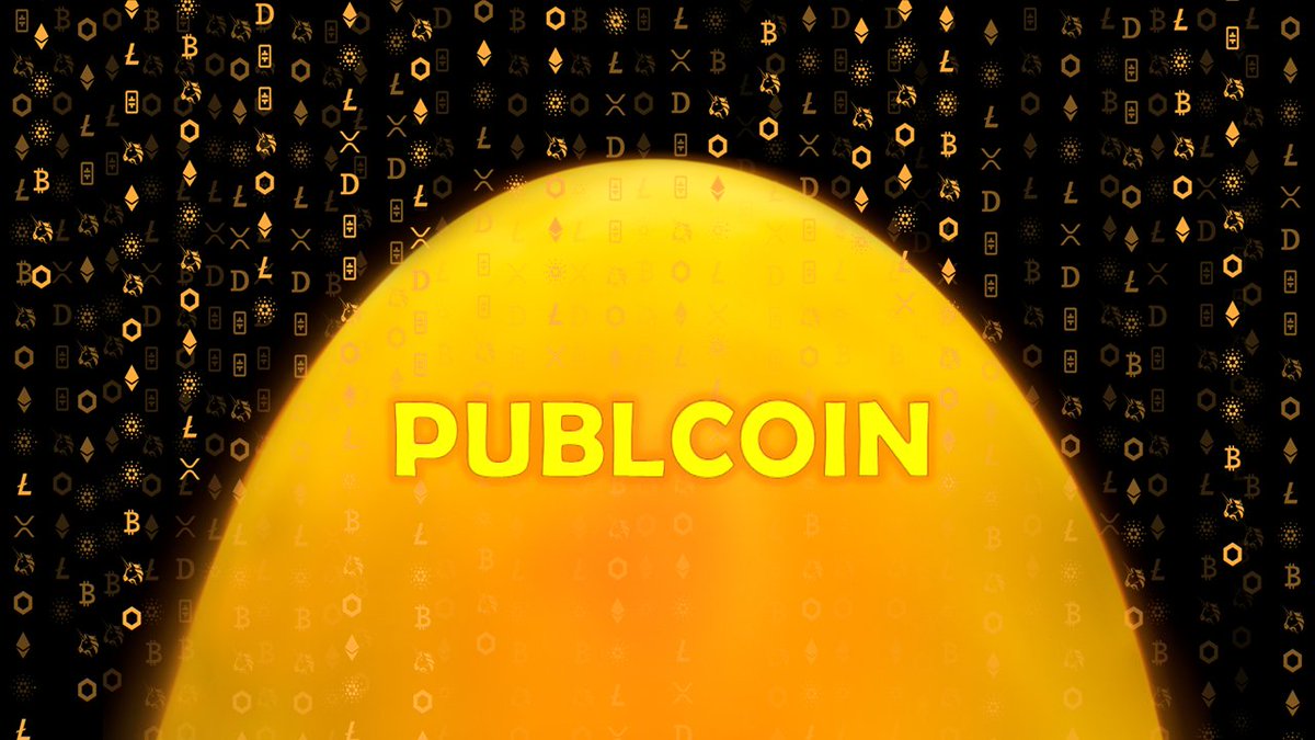 🎉Welcome to publcoin 

⭐ Collect  💰 Earn 

Publcoin is a Decentralized digital publication ecosystem #metaverse multiplatform #blockchain

Read : publcoin.io

Support by like and retweet🔥🔥

#P2E #crypto #NFT #blockchain #Meta🥁🥁🥁