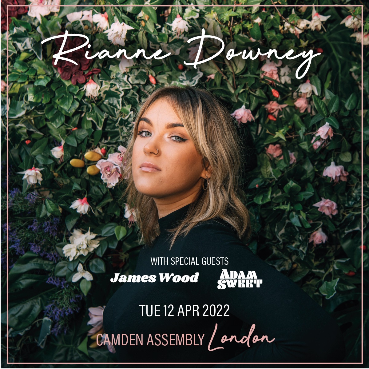adamsweetweets's tweet photo. London 🙌
I’ll be playing at @CamdenAssembly on Tuesday 12th April supporting @riannedowney_ as part of her UK tour. Tickets on sale now! 
https://t.co/ibrUxfrr3h
#camden https://t.co/V36o7sRyKp