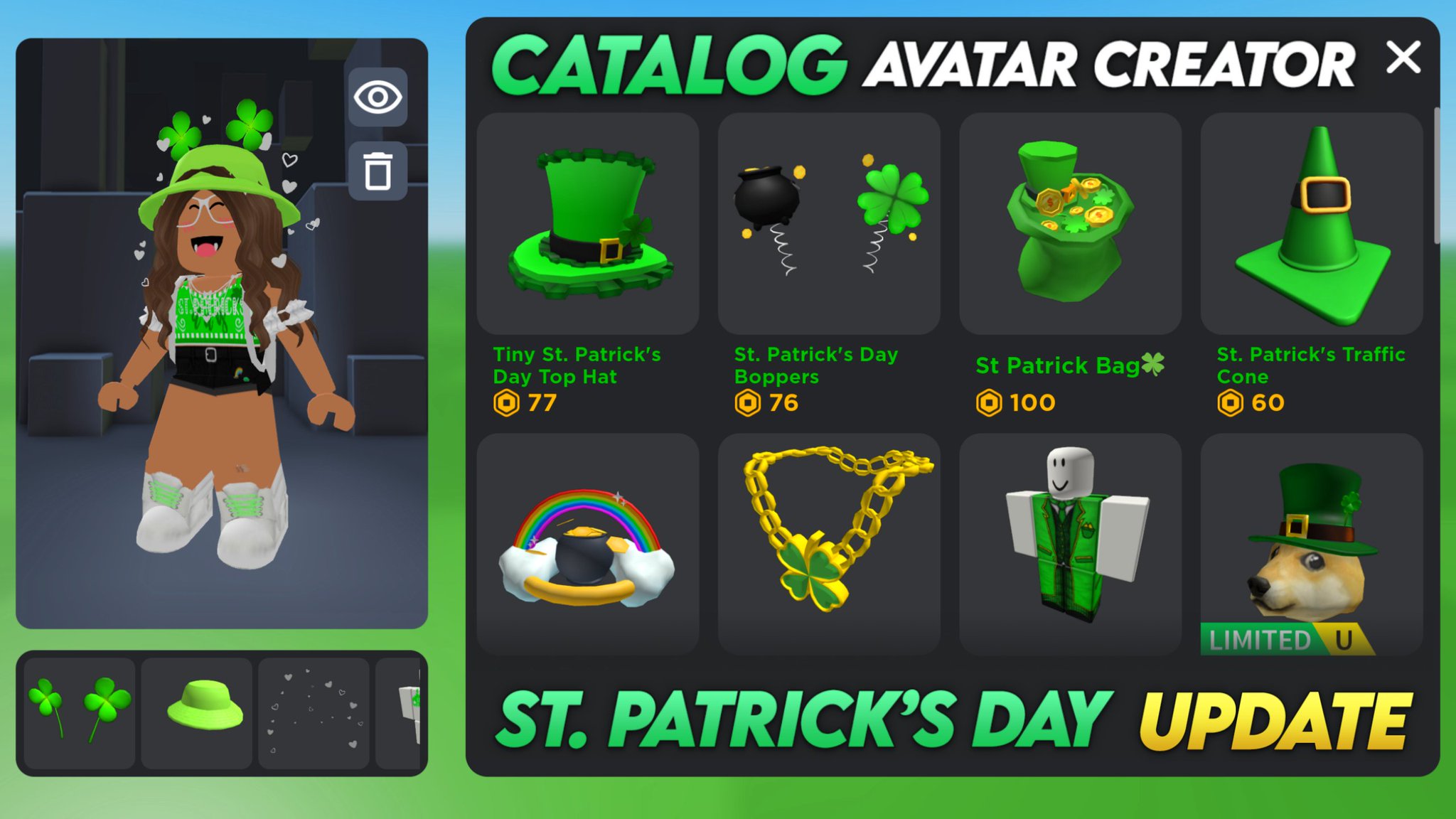 Cập nhật mới nhất của Catalog Avatar Creator đã có! Với công nghệ tiên tiến và tính năng đa dạng, tạo hình nhân vật Avatar của bạn sẽ trở nên đơn giản hơn bao giờ hết. Khám phá và thỏa sức sáng tạo ngay hôm nay!