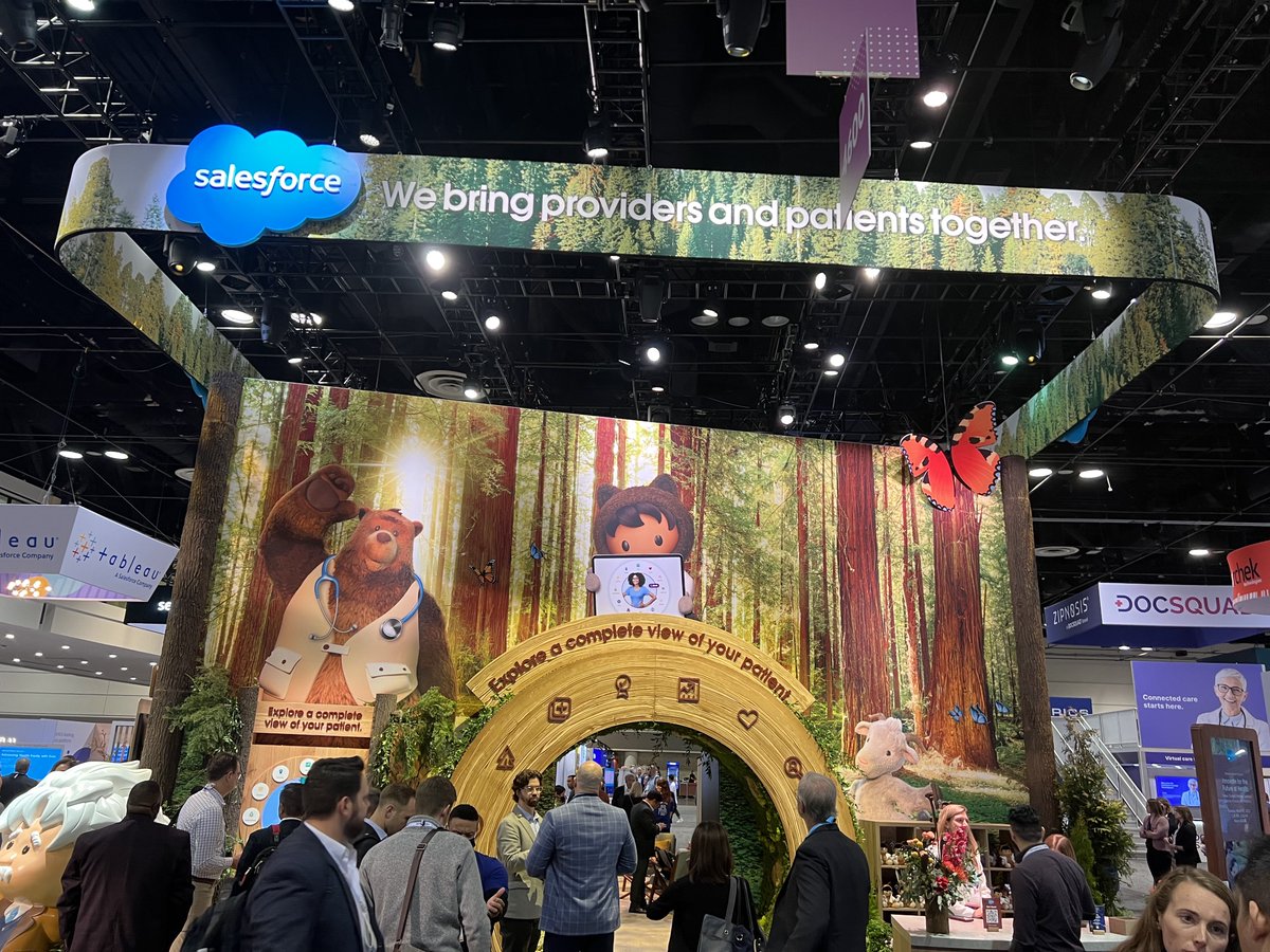 If you're in Orlando for #HIMSS22 today, stop in at @Salesforce booth 4559 at 1 pm to hear how we're transforming care coordination &amp; care delivery together for payers and providers on <a href="/healthcloud/">Health Cloud</a> with our CareIQ <a href="/appexchange/">Salesforce AppExchange</a> suite.