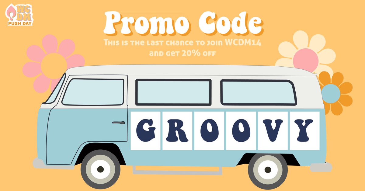 Haven't registered for WCDM14 yet? What are you waiting for? Use promo code 'Groovy' today to sign up! Join us as we are #GroovinOurWayTo40K