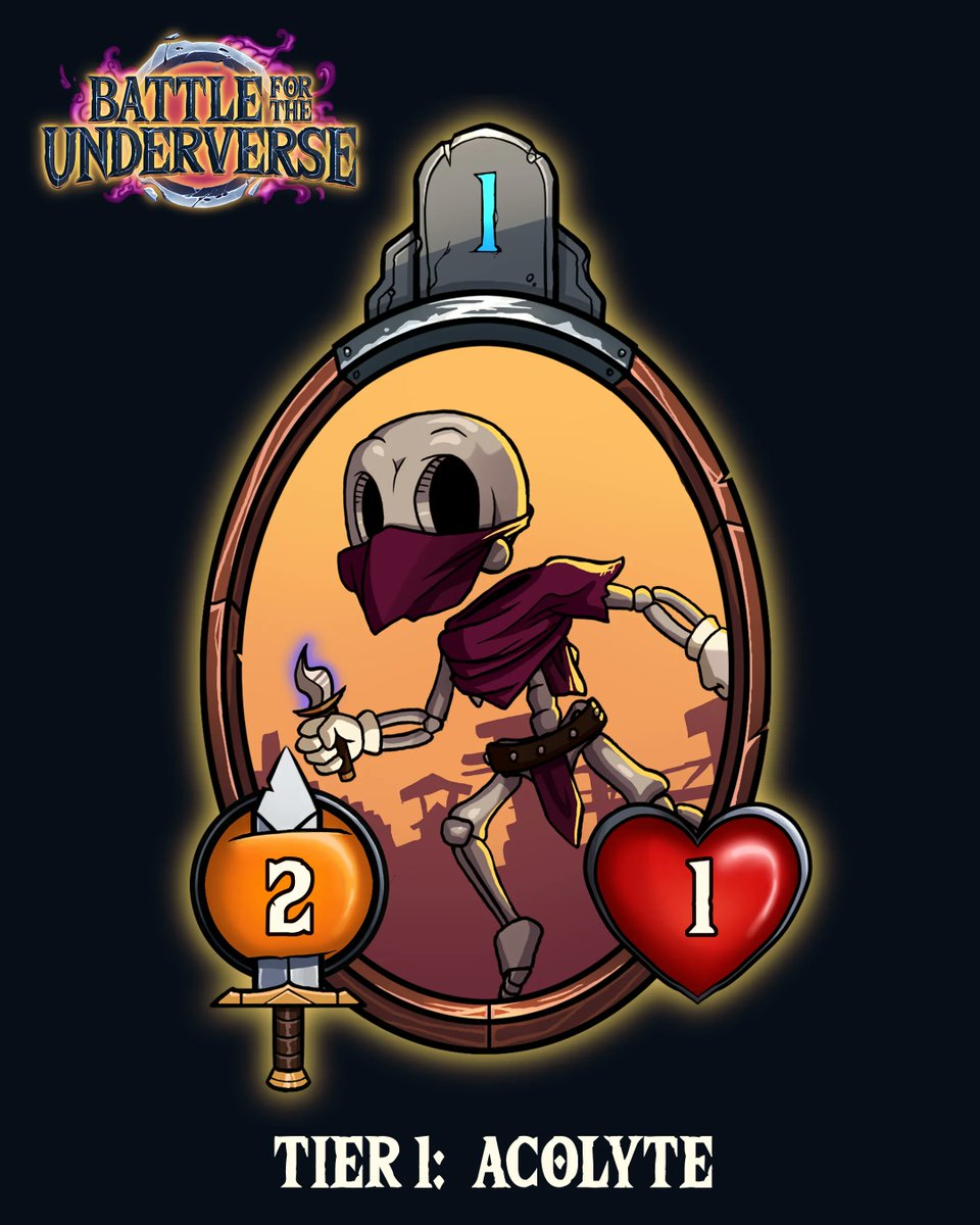 Sneak peek of the tier 1 Acolyte card.
We cannot wait for this game!
More coming soon 👀
#nft #ghoulies #nftgames #nftart