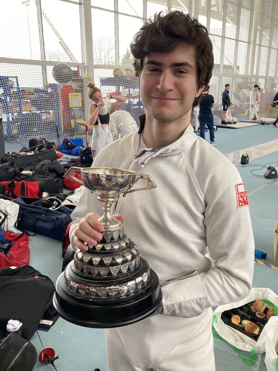 Congratulations to Alex C. A trophy once won by Sir Winston Churchill ⁦<a href="/MillfieldSenior/">Millfield School</a>⁩ #bebrilliant