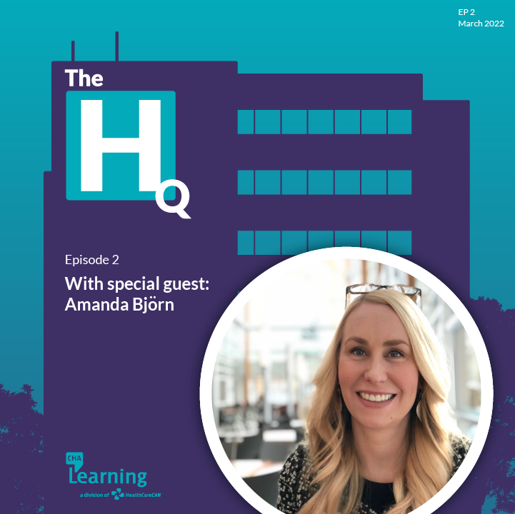 CHA_Learning's tweet photo. Our latest episode of #TheHQPodcast features @AmandaBjorn! Amanda is a Coach, learner, teacher, &amp; leader. She is a unique #Health #Leader whose experiences in #Healthcare have taken her from the bedside to the boardroom. 1/3 https://t.co/mhd4g7FcaV