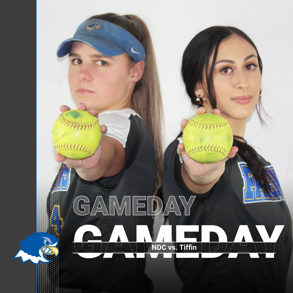 𝙃𝙤𝙢𝙚 𝙊𝙥𝙚𝙣𝙚𝙧! Softball is back on Normandy Field today for a double-header against Tiffin! It starts at 3! #FlyAbove