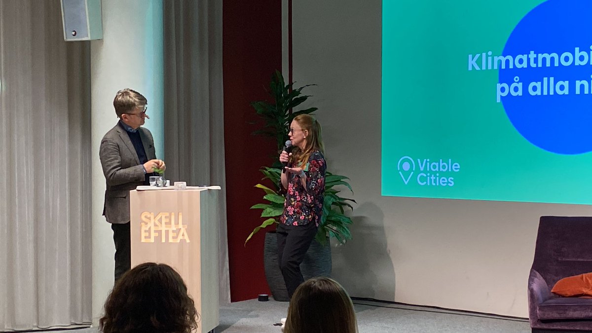 ViableCities's tweet photo. "Skellefteå vill locka människor som tänker hela kedjan", säger Karin Degerfeldt från @Skeakommun. #transitionlab https://t.co/4NxBufhZAb