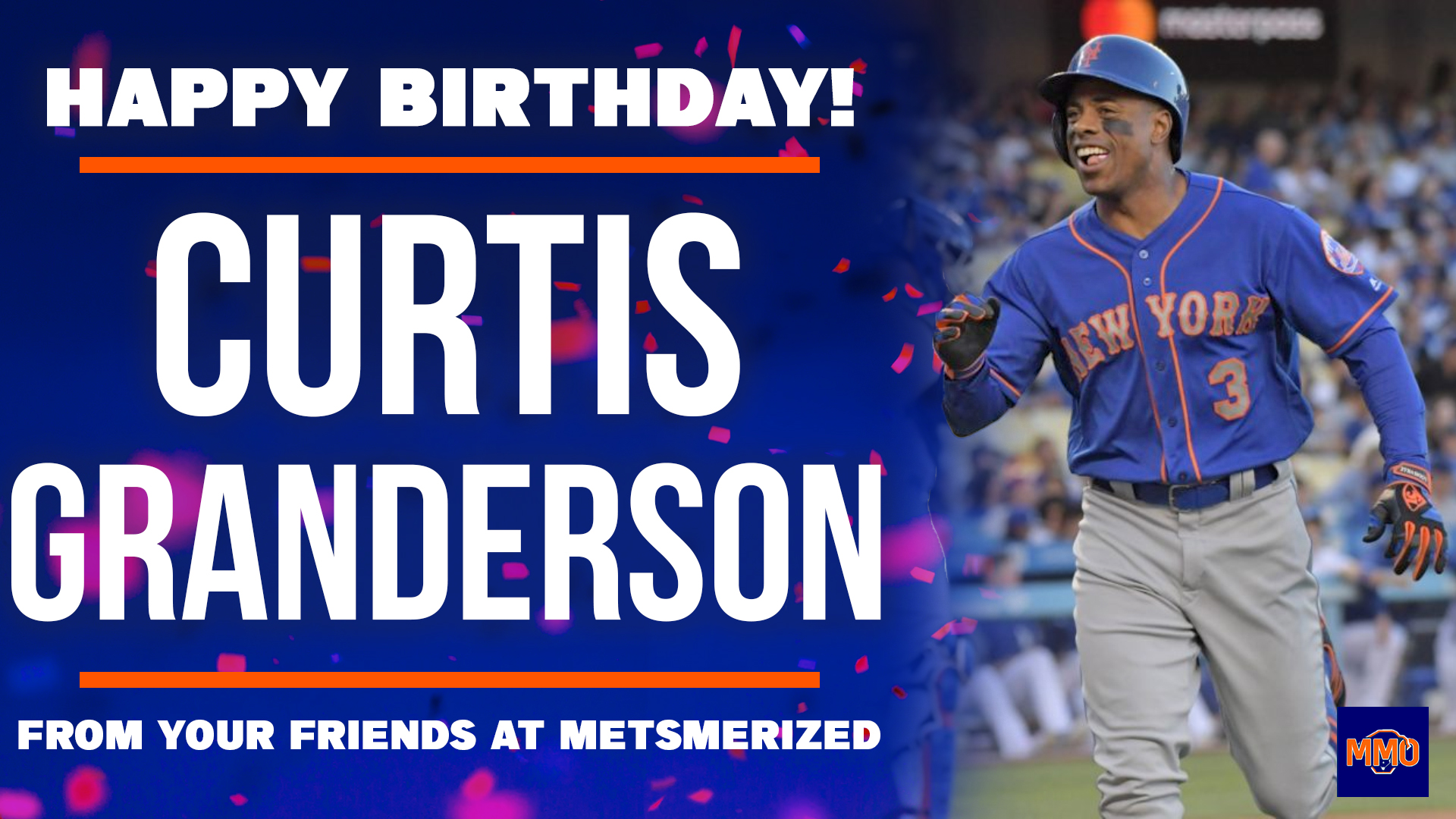 Happy Birthday to a great Met on and off the field, Curtis Granderson! 