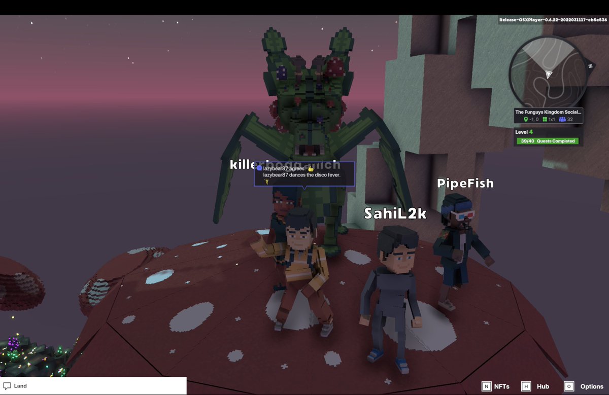 haasooo's tweet photo. @TheSandboxGame I just participated in the daily #SandboxAlphaS2Contest for a chance to earn up to 1,000 $SAND! Starting March 15 - Selfie with the mushroom dragon. Check out my screenshot below! 👇 #SandboxAlphaS2 https://t.co/xuwhsh4nWK