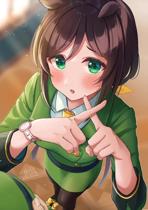 こらっ、いけません。
#駿川たづな
#ウマ娘 