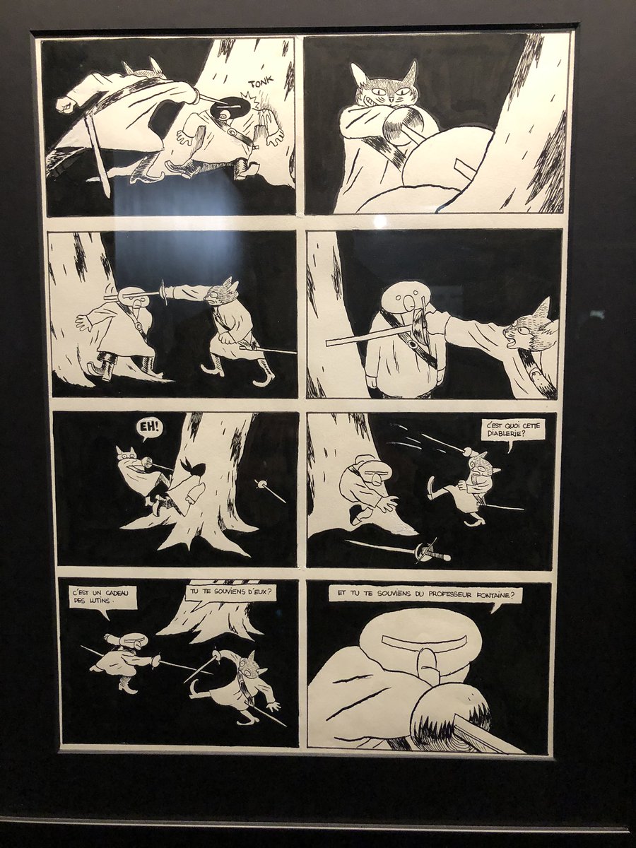 C'est parti!
Exposition Christophe Blain, @bdangouleme ! 