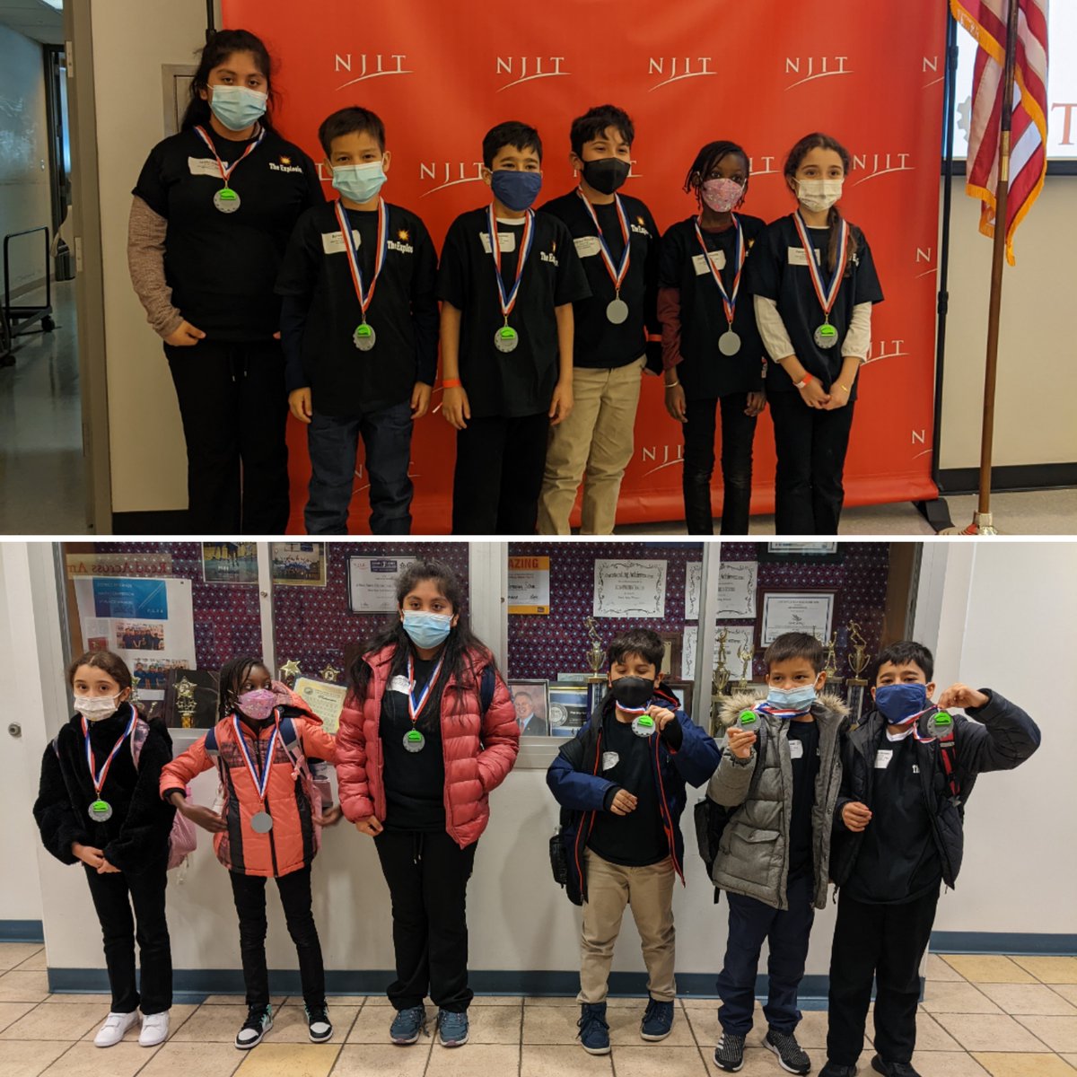 WNYPS4's tweet photo. Congratulations to Ms. Hunt and "Team Explosions!" on their 2nd Place finish (out of 30 teams) for Engineering Log Books at NJIT on Monday.  We are so proud of you! 

Team Leader: Ms. Hunt

Team Members:  Ayden G., Yaretzi A., Byron I., Hana Y., Zeynab D., &amp; Andrew P. https://t.co/K6dpGKAvew