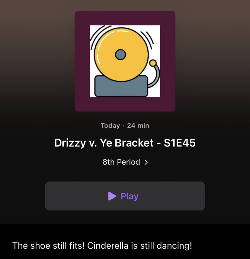 8thperiodpod's tweet photo. New episode for your drive to Lexington today. See if you agree with today’s bracket. #Bracketweek https://t.co/kM1LiVGiQX