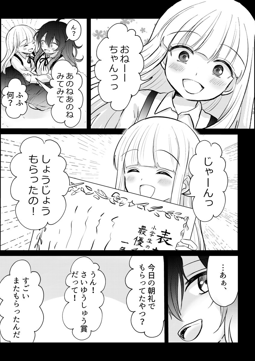 姉妹百合が好きな姉(1/4)
⚠️姉妹百合
#創作百合 #姉妹百合 #百合漫画 