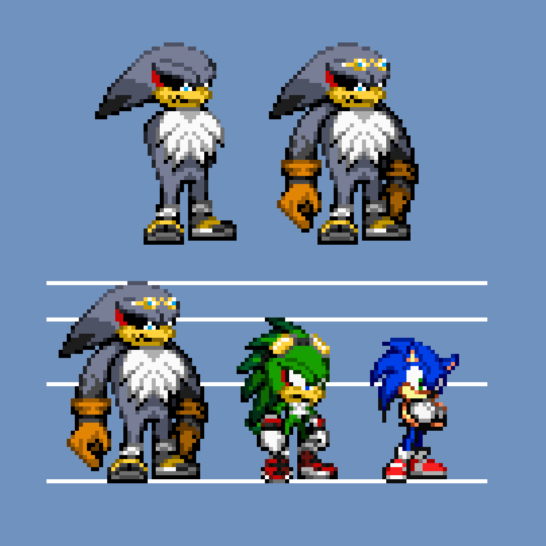 Storm the Albatross

#sonicart #pixel #pixelart #digitalart #SonicTheHedgehog #pixelartist