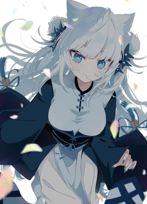 仕上げ模索してみた
#shei絵 https://t.co/d29psVzwWz 