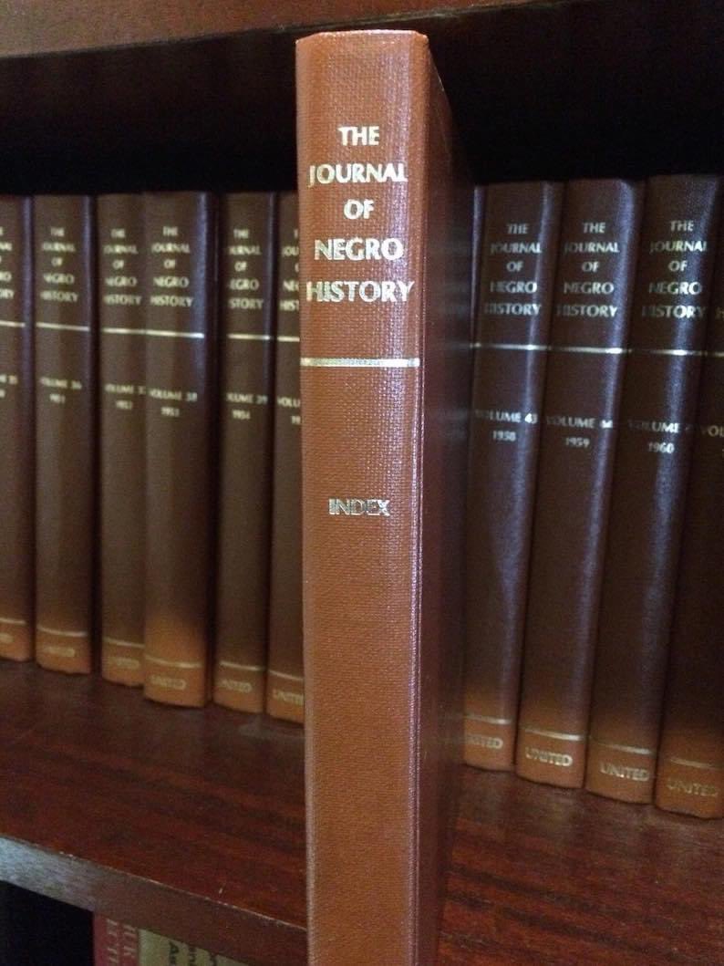 WoodsonNHS's tweet photo. Where is Dr. Woodson’s memorial?  According to one, it’s his Journal of Negro History.  “The ‘Journal’ is indeed the monument to Carter Woodson far more enduring that anything we could possibly conceive as a memorial.” #TriviaTuesday #CarterGWoodson #History #BlackHistory @ASALH https://t.co/k6lYGpvRvA