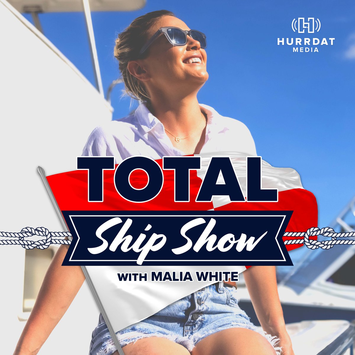 Season 1 of the Total Ship Show podcast with Malia White is streaming now! 🛥🎙🌊 Catch new episodes every Tuesday ➡️ hurrdatmedia.com/malia/ #TSS #totalshipshow #maliawhite