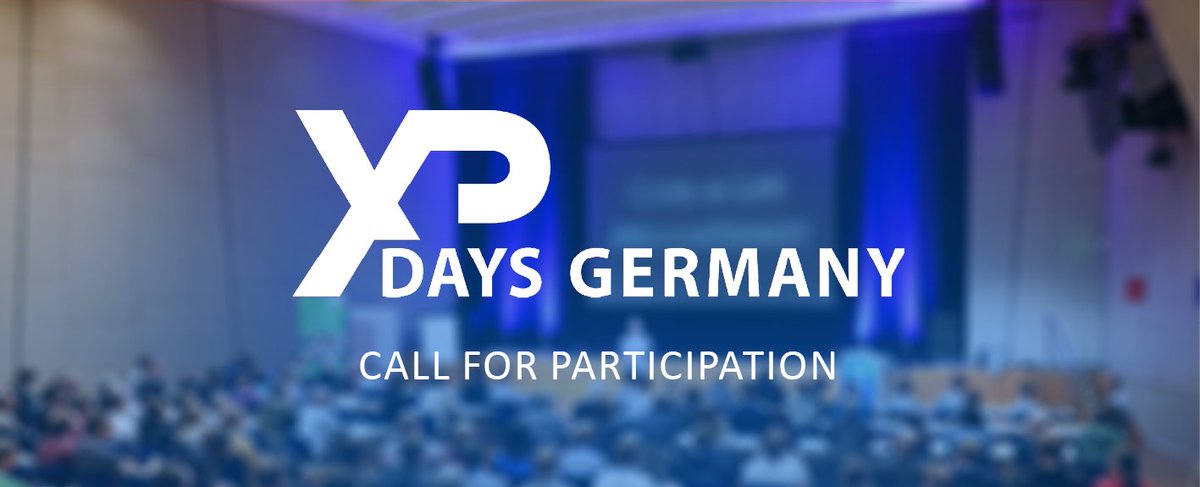 xpdays_de's tweet image. Die XP Days Germany finden vom 6. bis 7. Oktober in Stuttgart statt und wir freuen uns über eure Einreichungen: 
xpdays.de/2022/call-for-…
#xdde22 #xpdays @andrenaobjects