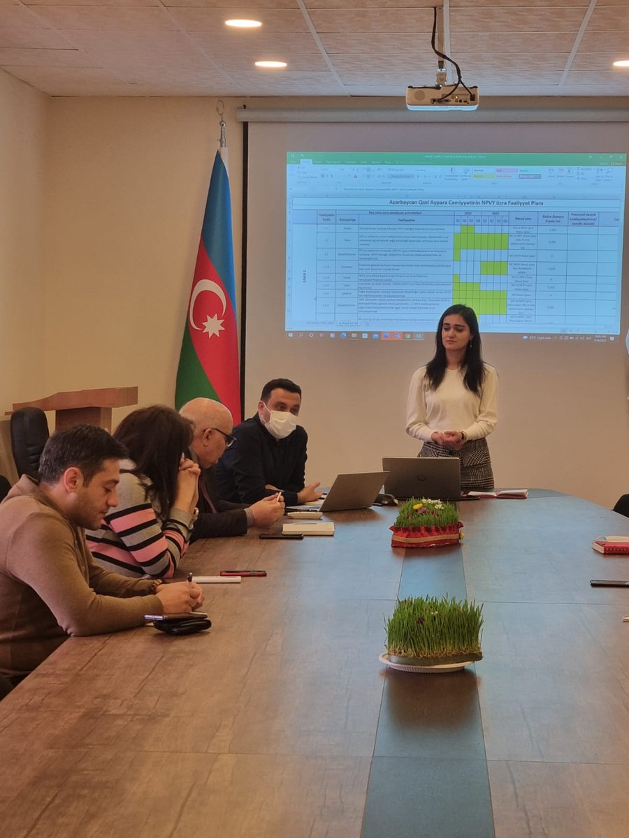 AzRedCrescent's tweet photo. The first meeting of @AzRedCrescent's Cash Operations Working Group was held.  The difficulties encountered during the pilot project implemented jointly with @ifrc last year were discussed, feedback and opinions on future activities were heard, and suggestions were evaluated. https://t.co/jaWdmhzs5Y