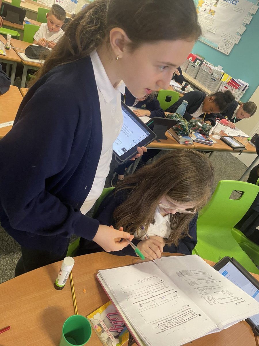 SunnysideSA's tweet image. Some excellent use of tiny teachers in Year 6 this afternoon. #explainit #proveit #drawit #showit