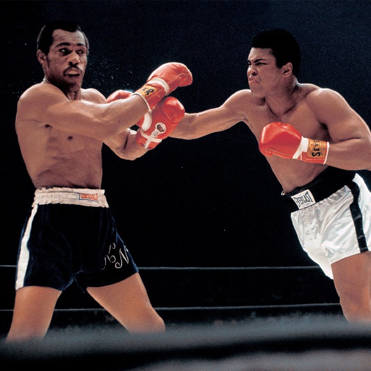 Muhammad Ali in action versus Ken Norton during their first of three bouts against one another. 

📸: @LeiferNeil 

#MuhammadAli #NeilLeifer #KenNorton #Icon #GOAT #SanDiego