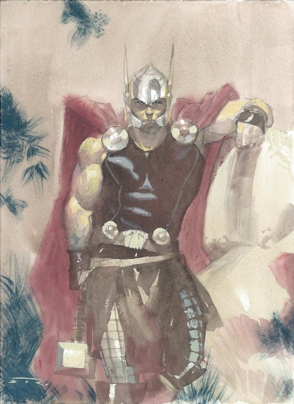 RT @theaginggeek: Thor by Esad Ribic
#Thor https://t.co/pgccGQ39zH