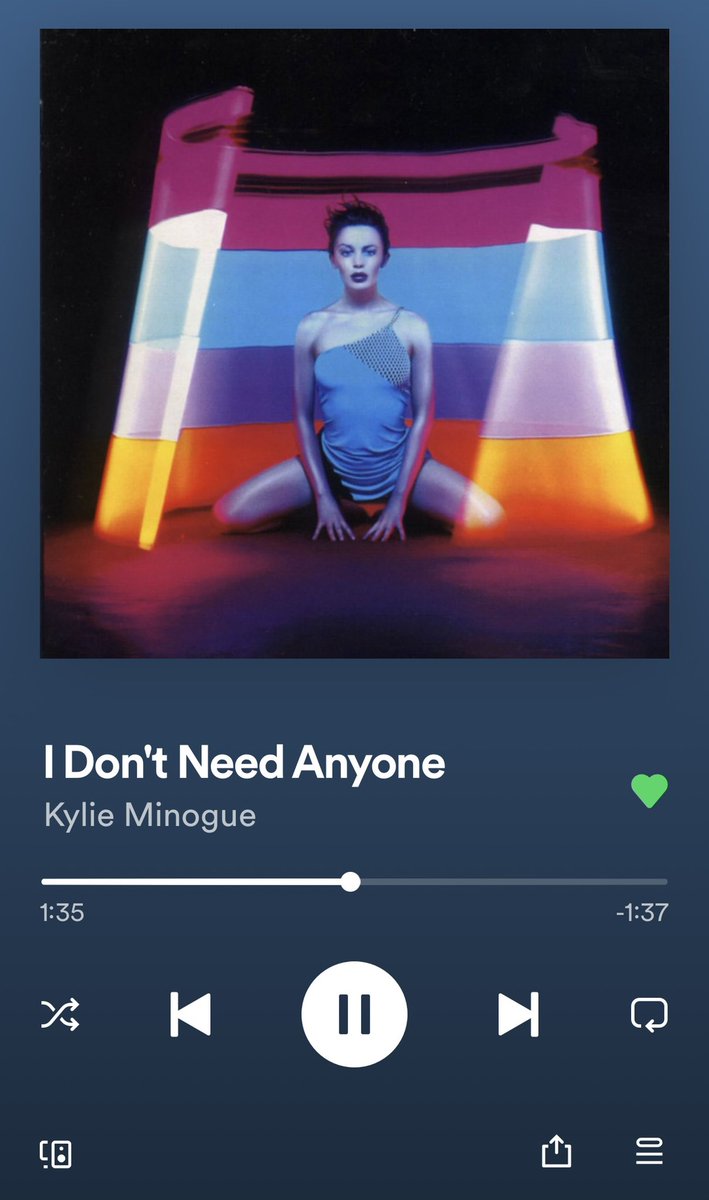 ShaktiEvo's tweet photo. #NowPlaying: I Don’t Need Anyone - @kylieminogue 

https://t.co/F2LzoQClUn

#IDontNeedAnyone #KylieMinogue #ImpossiblePrincess #90s https://t.co/RgnSoiJpAk