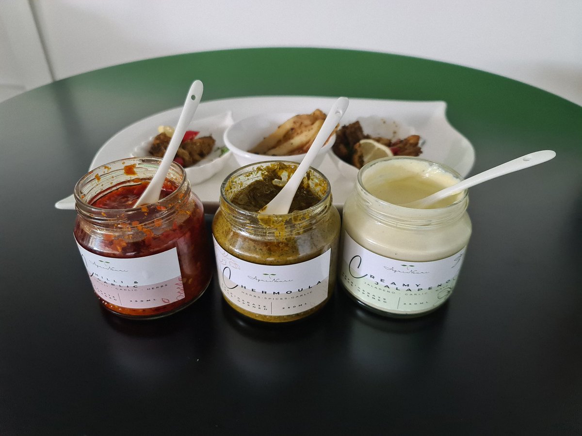 Meet our #WCW Keatlegile Mnguni Founder and owner of Agrinour WIBC-UAI Graduate.They develop hand crafted gourmet sauces &amp; pastes for healthy
living individuals including Flexitarians (flexible-vegetarians). #agriculture #agripreneurs #WIBC2022 #agritech  #Sauces #TastesLikeAWin