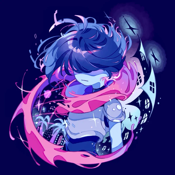 #DELTARUNE
Cyber ​​world and Castle town 